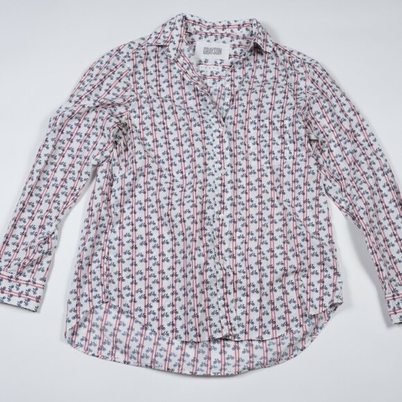 Grayson The Hero Buttondown 100% cotton shirt size 2 - Picture 1 of 12